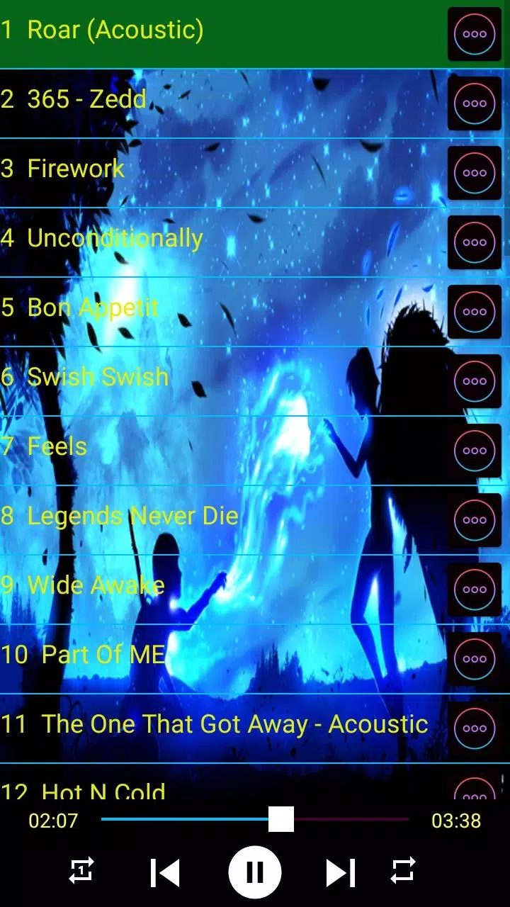 Capturas de pantalla de Katy Perry Songs