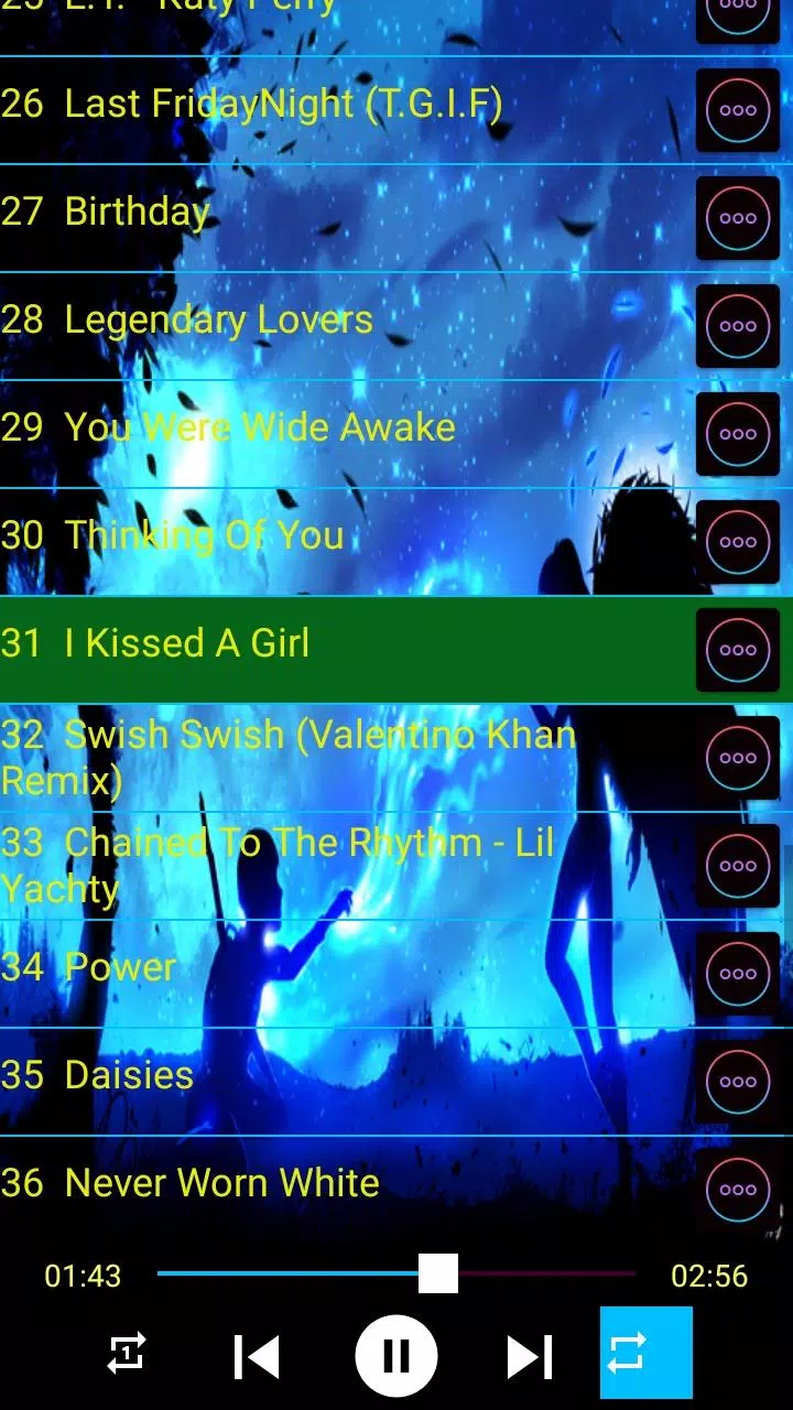 Capturas de pantalla de Katy Perry Songs