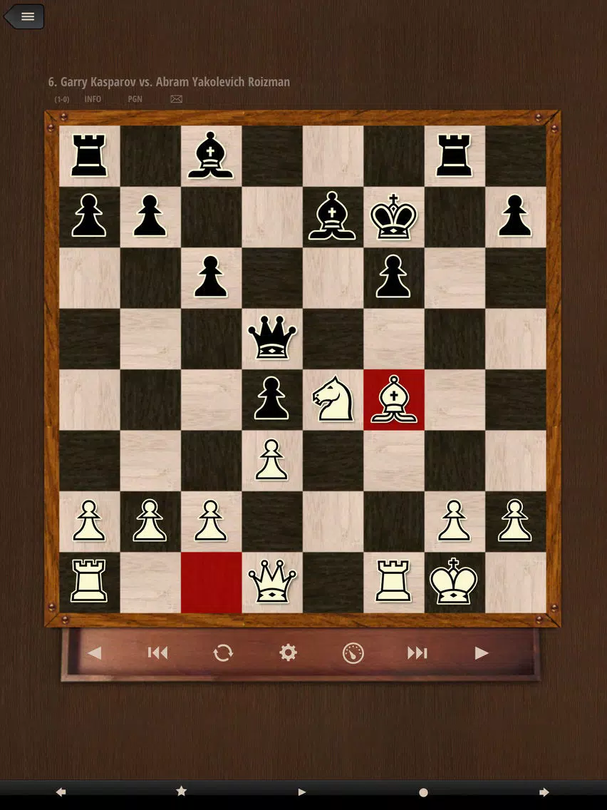 Garry Kasparov's Greatest Chess Games iPad Screenshots