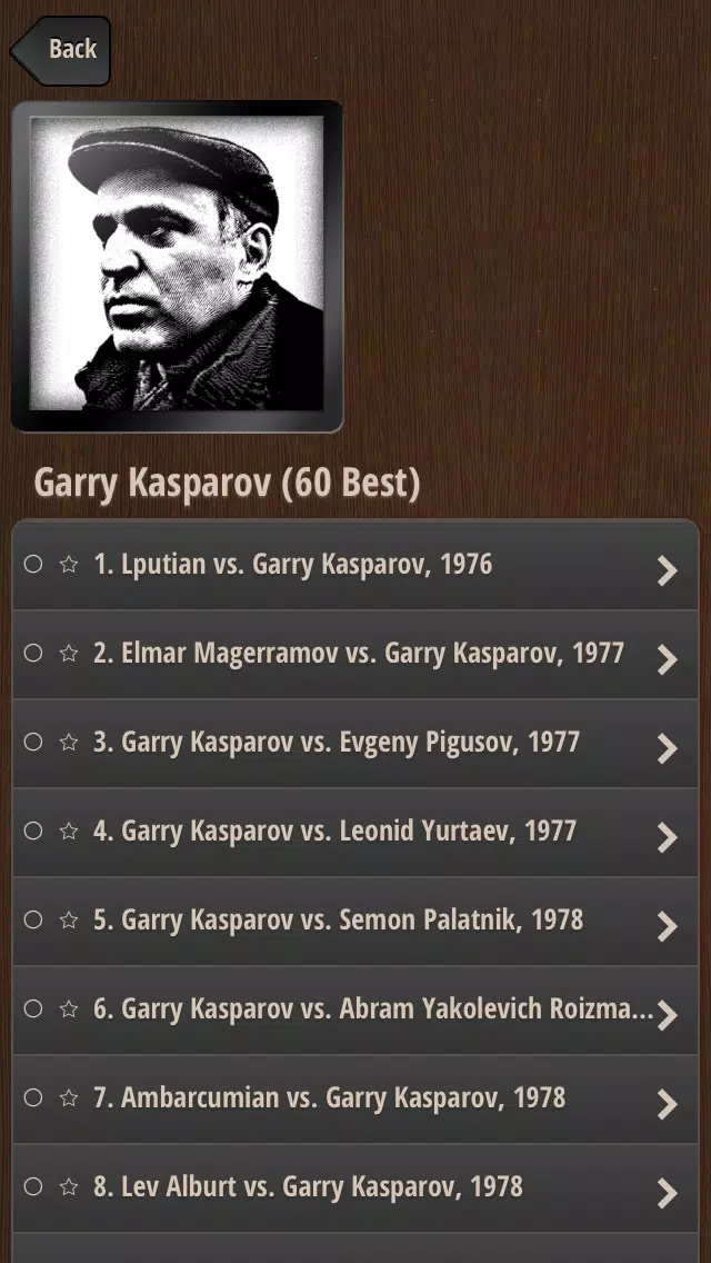Garry Kasparov's Greatest Chess Games Screenshots