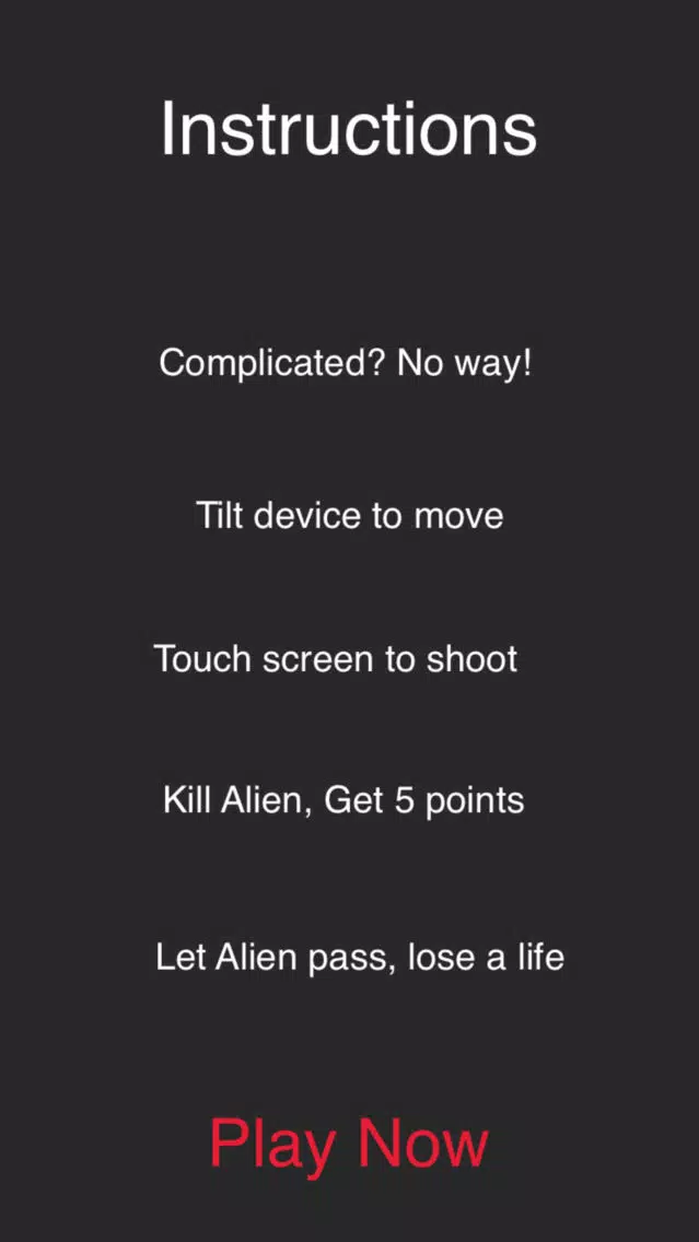 Ảnh chụp màn hình của Space Warfare