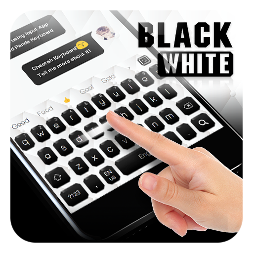 Black & White Keyboard