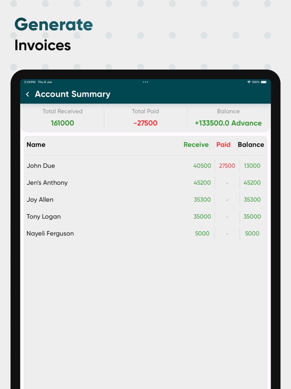 Khatabook - Credit Ledger Book iPad Screenshots