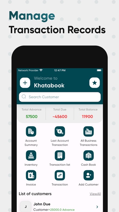 Khatabook - Credit Ledger Book Screenshots