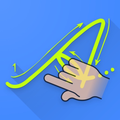 Write ABC - Cursive alphabets Write ABC - Cursive alphabets