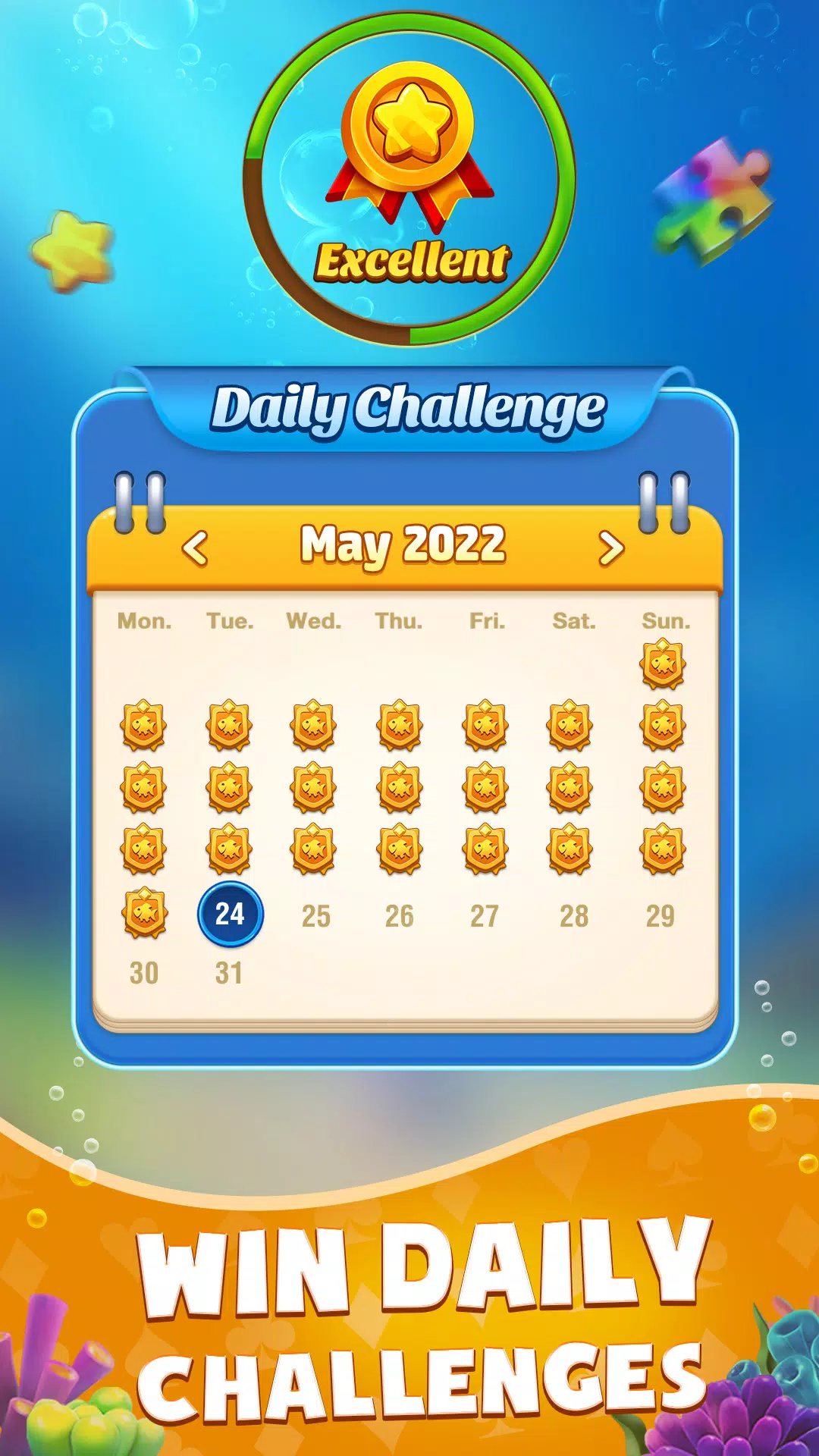 Solitaire: Fishing Go! Screenshots