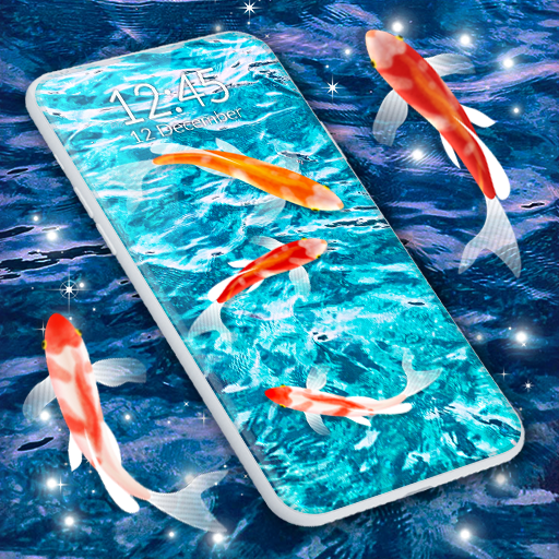 Fish 4K HD Koi Live Pond 3D Fish 4K HD Koi Live Pond 3D