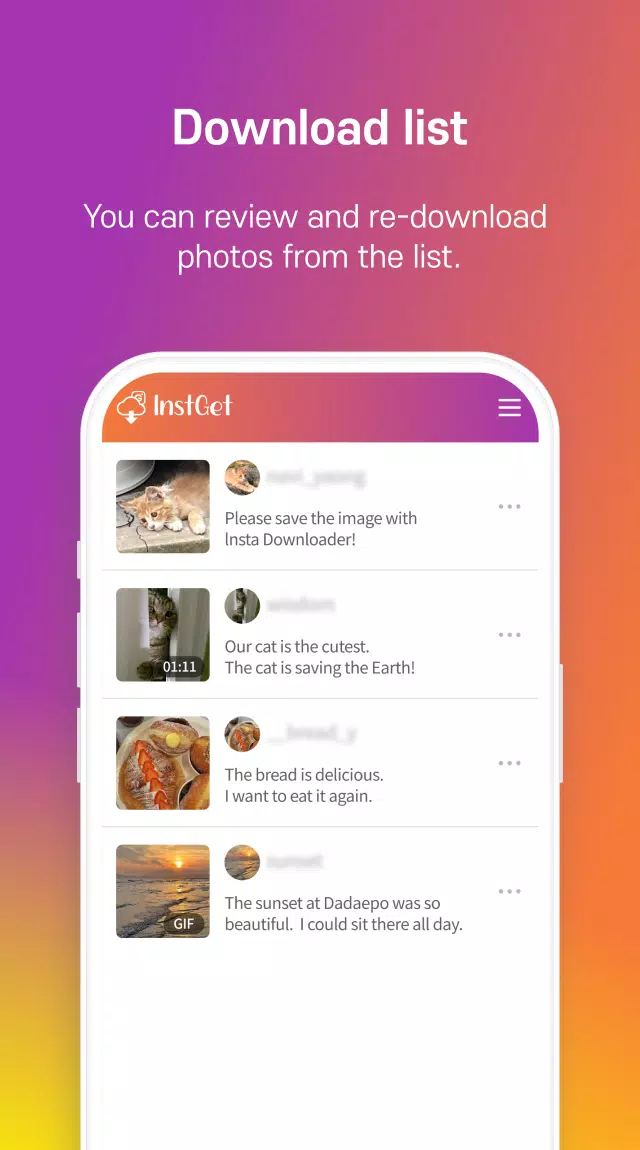 InstGet - Easy and Fast Screenshots