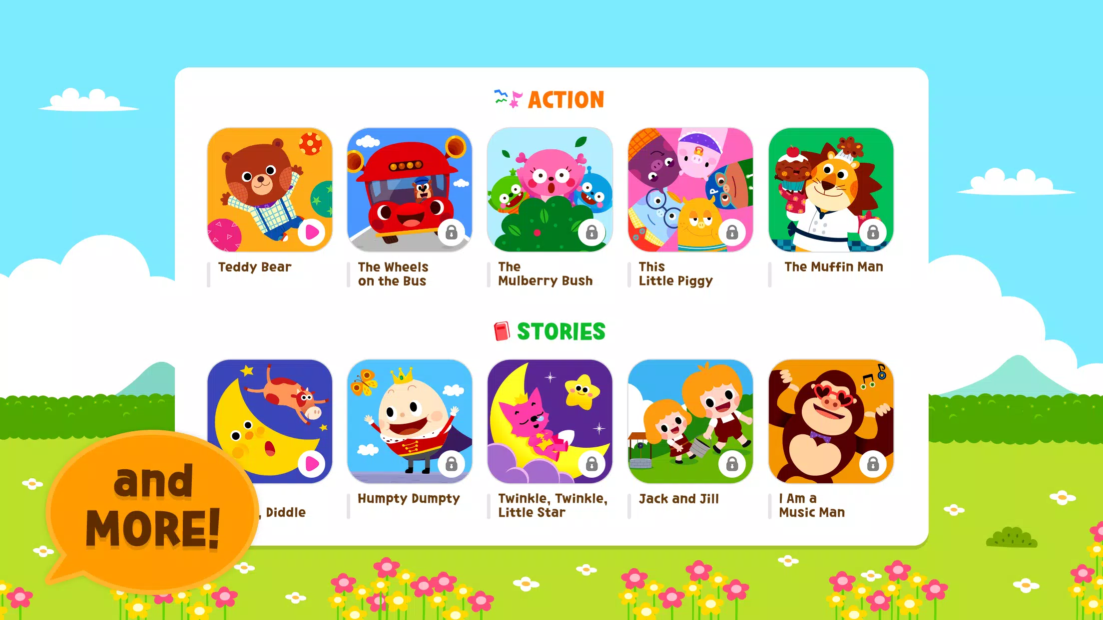 Pinkfong Mother Goose for Kids Screenshots