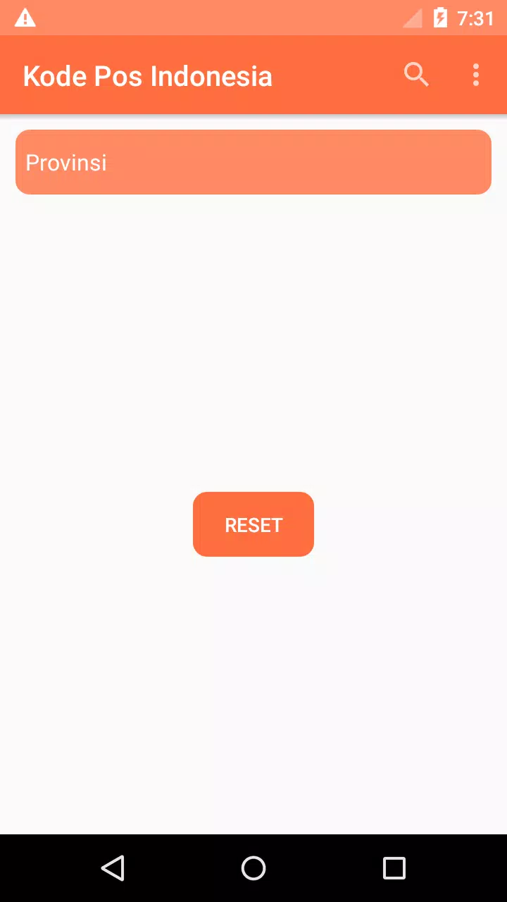 Postal Code for Indonesia Screenshots
