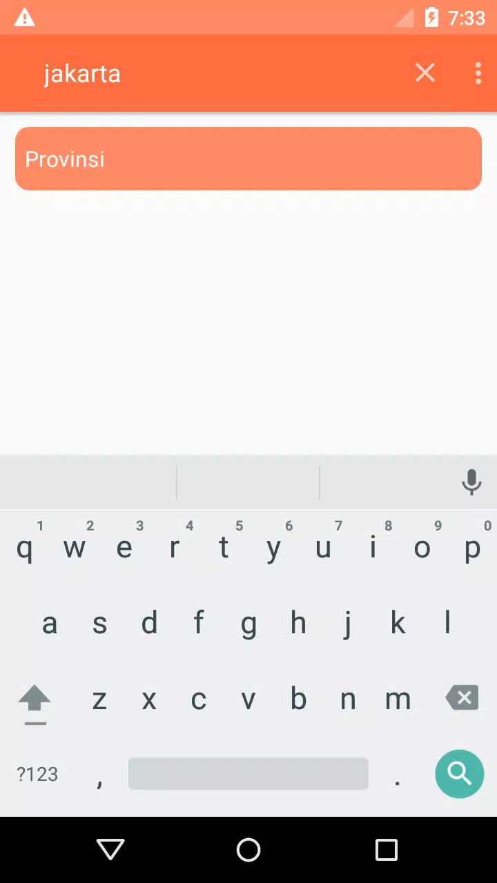 Postal Code for Indonesia Screenshots