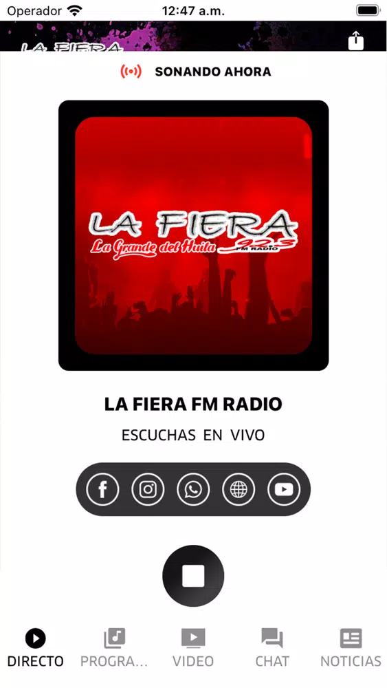 La Fiera FM Radio Screenshots