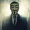 Anonymous Mask - Cool Guy Fawkes (aka Anonymous Mask)