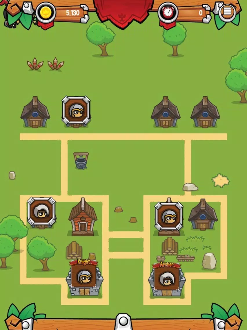 Tangkapan layar Tiny Town Post Office iPad 