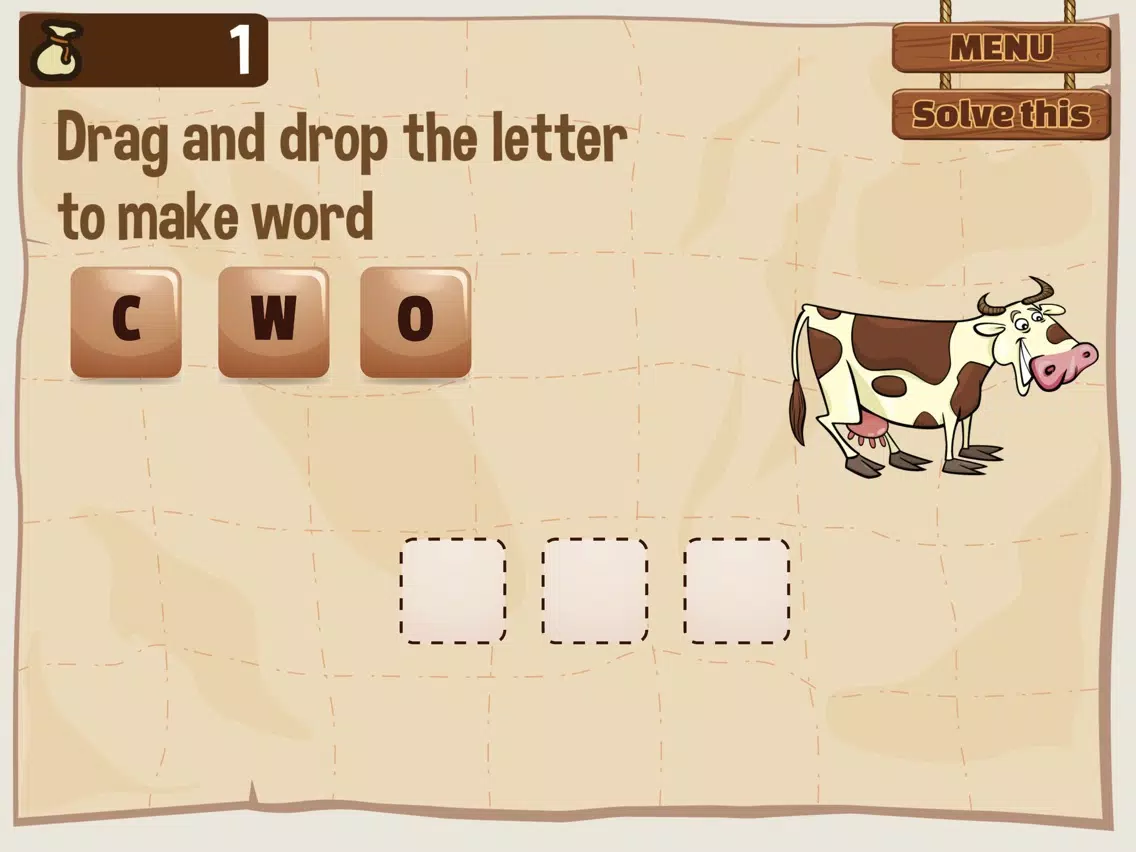 Word Play Farm Life iPad Screenshots