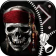 Skull Zipper Lock Screen Skull Zipper Lock Screen