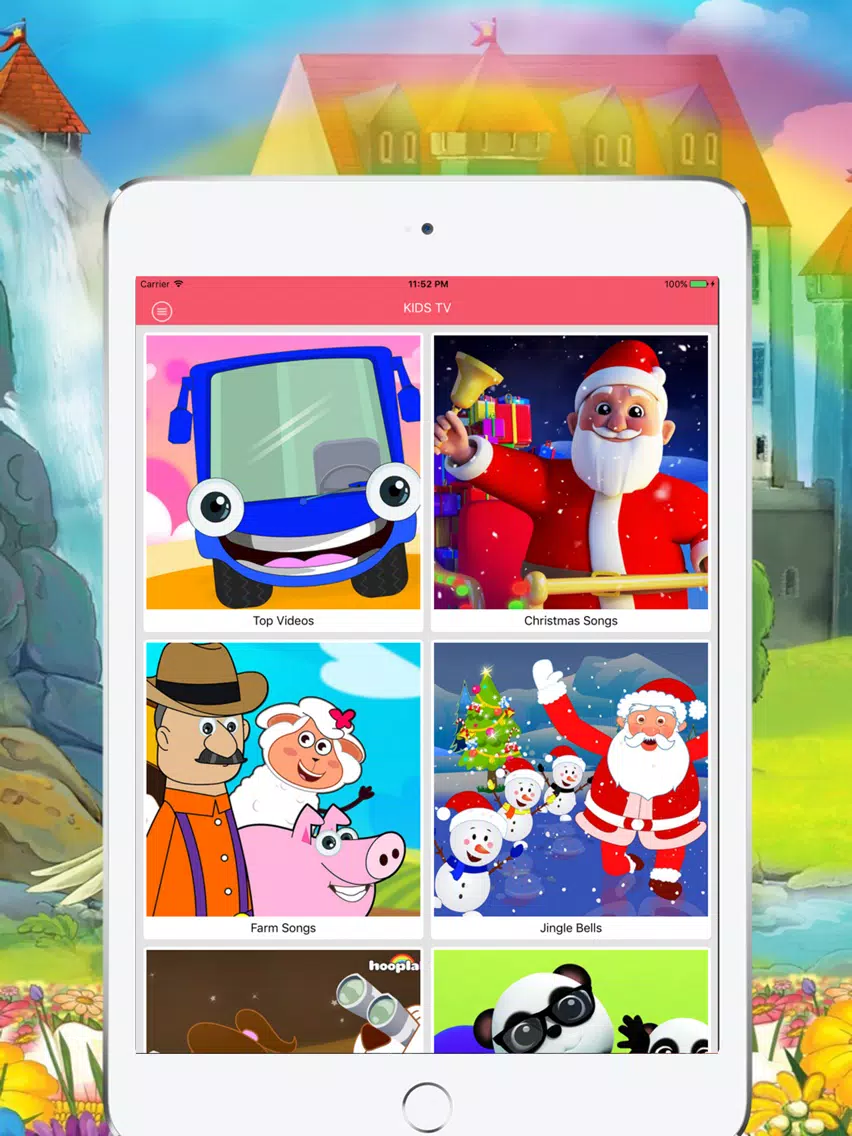Kids Songs - Free Kids Music for YouTube Kids iPad Screenshots