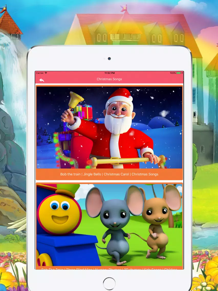 Kids Songs - Free Kids Music for YouTube Kids iPad Screenshots