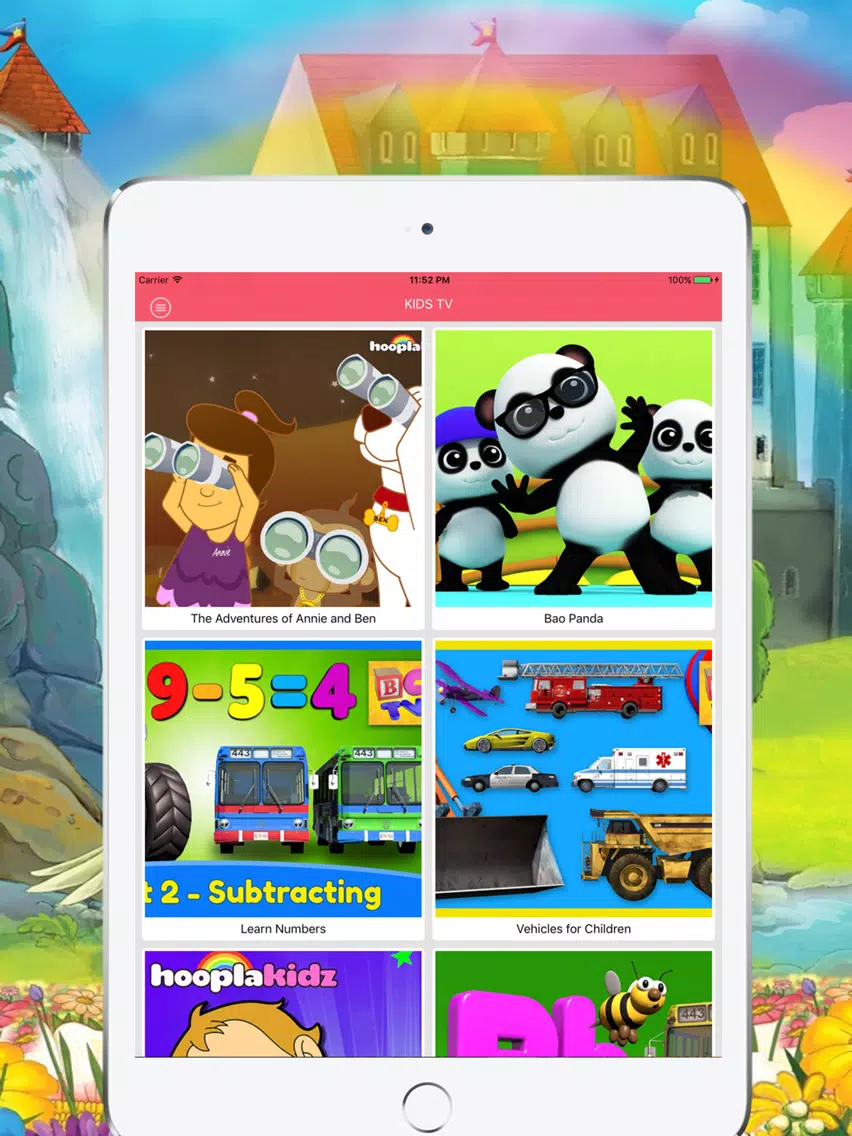 Kids Songs - Free Kids Music for YouTube Kids iPad Screenshots