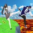 The floor is lava The floor is lava