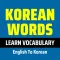 Korean Vocabulary App