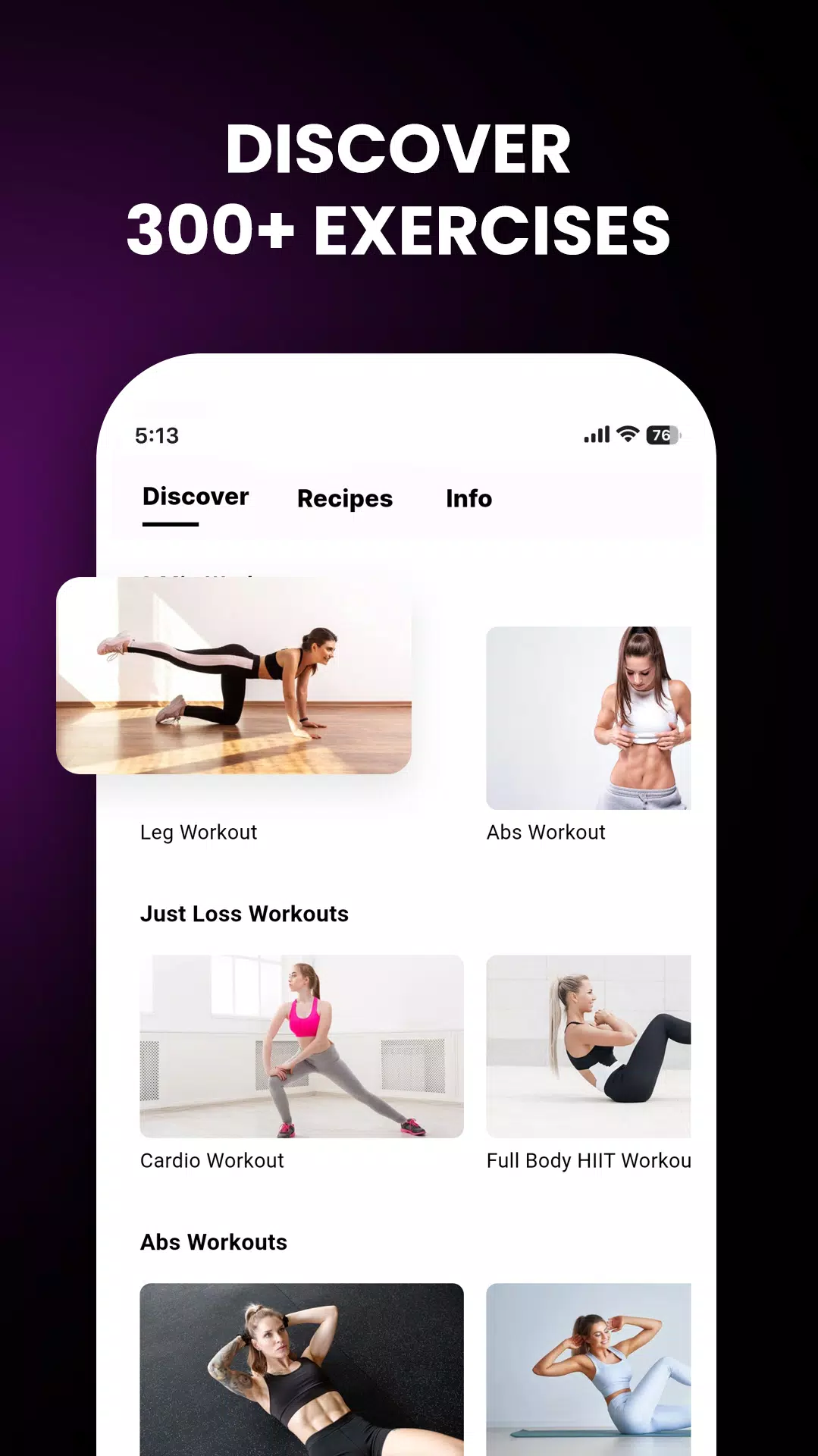 Capturas de pantalla de Leg Workouts for Men