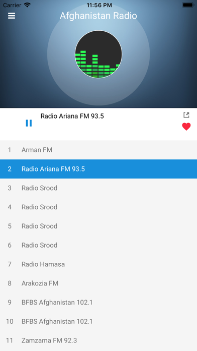 Afghanistan Radio: Afghan FM Screenshots