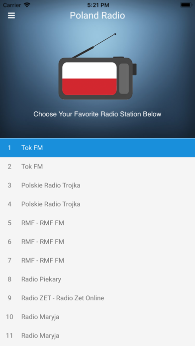 Poland Radio Station Polish FM Screenshots