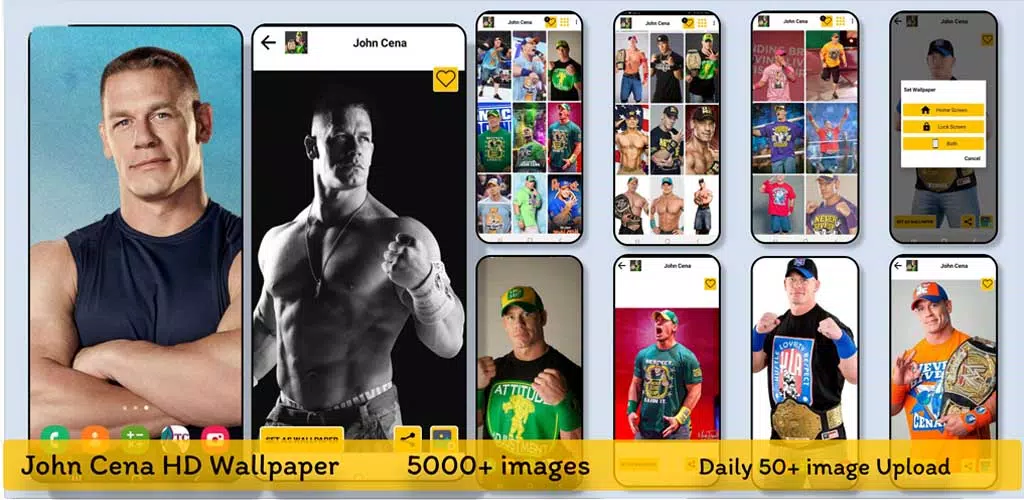 Zrzuty ekranu John Cena HD Wallpaper 2024