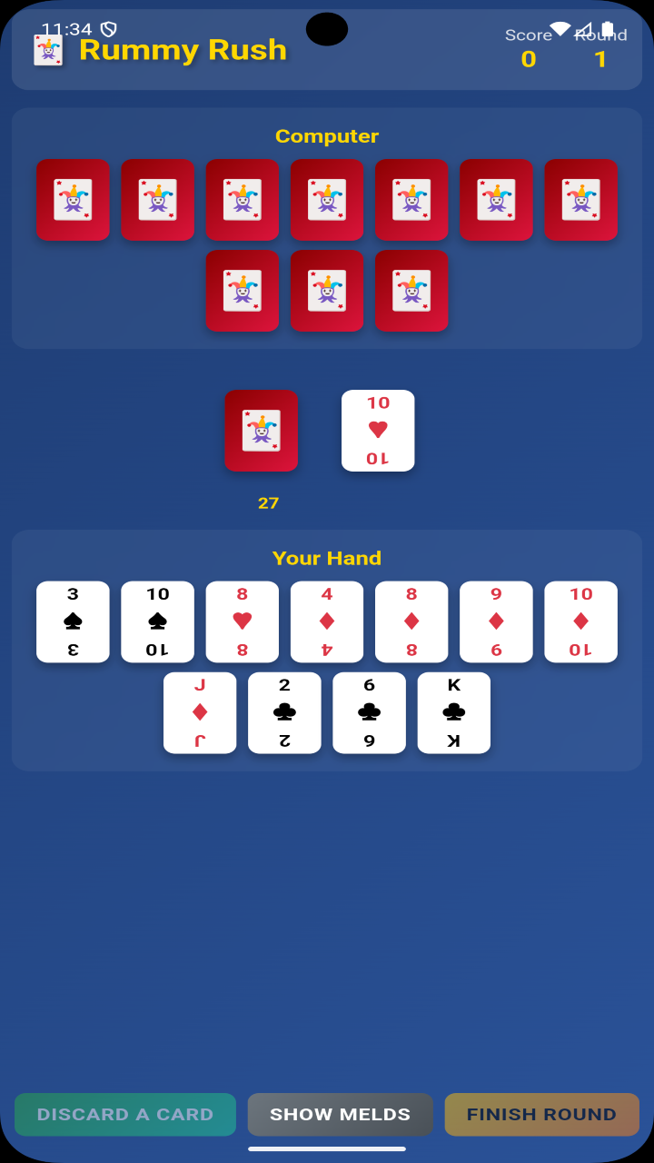 Rummy Rush Screenshots