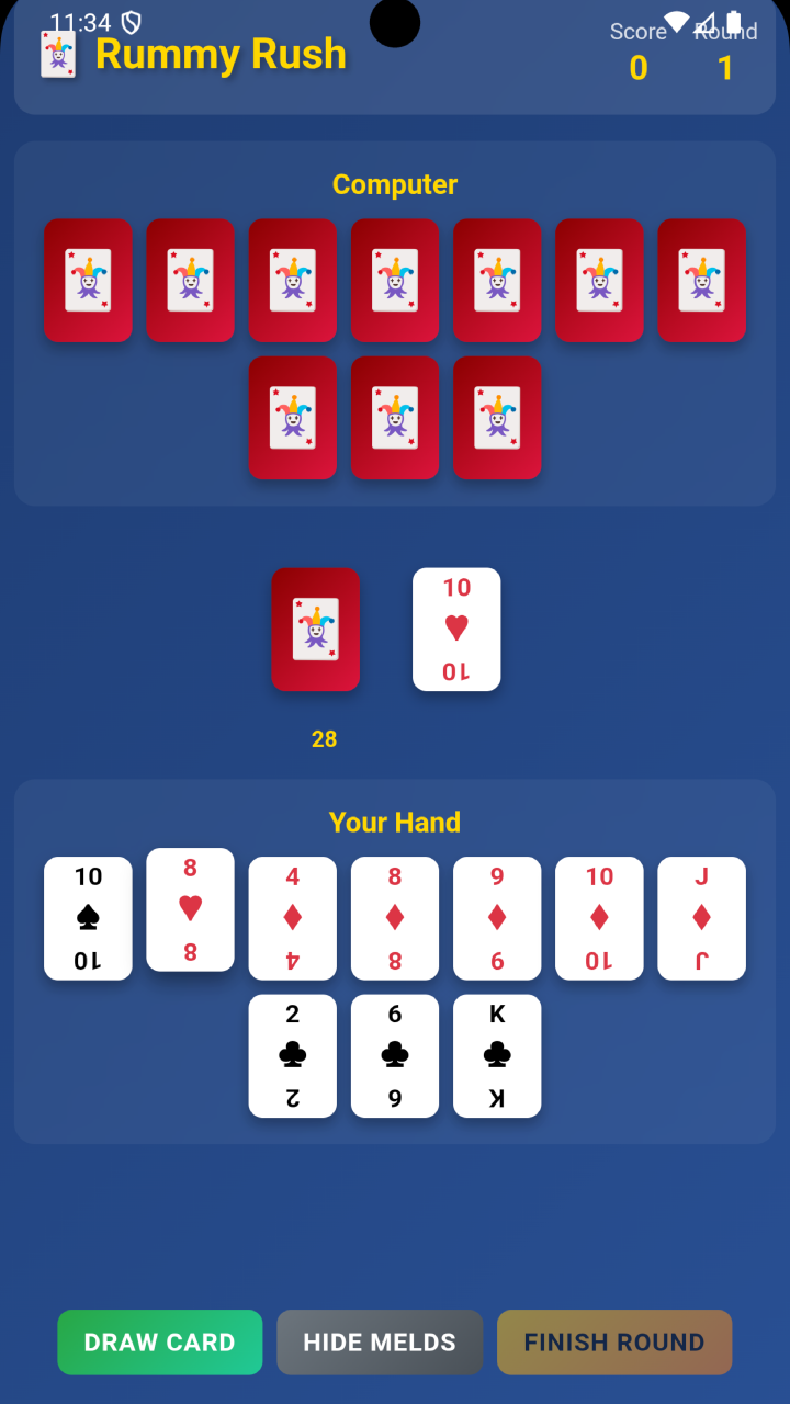 Rummy Rush Screenshots