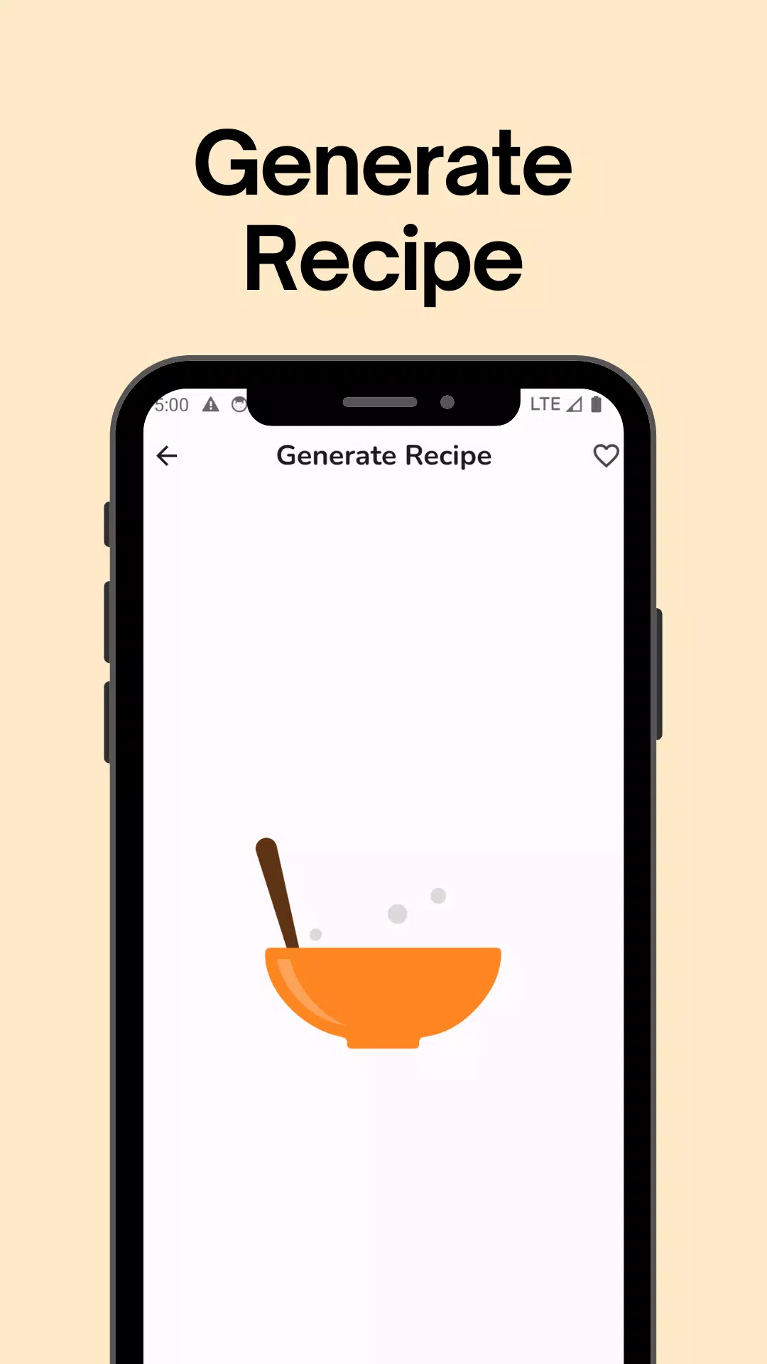 Captures d'écran de AI Food Recipe