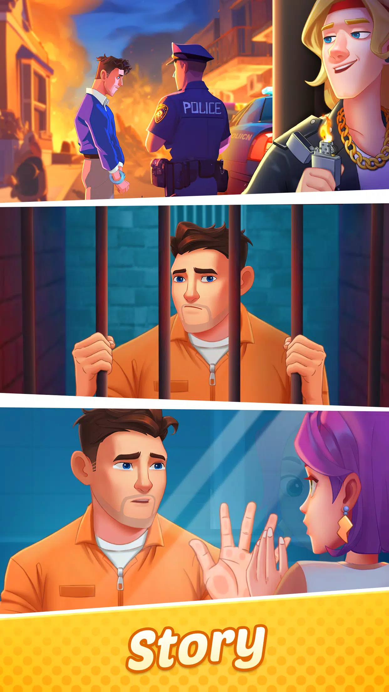 Gossip Street: Merge & Story Screenshots