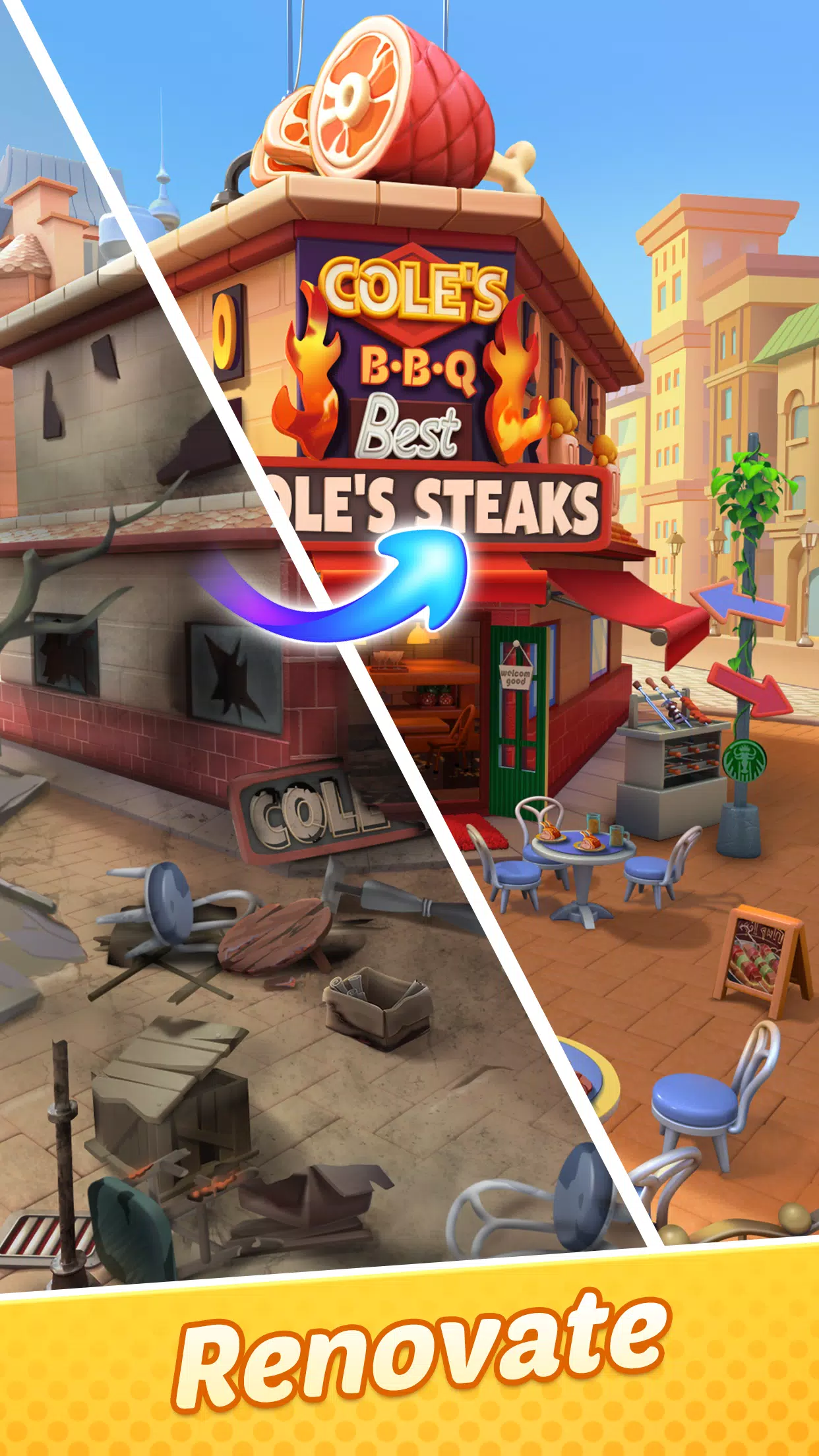 Gossip Street: Merge & Story Screenshots