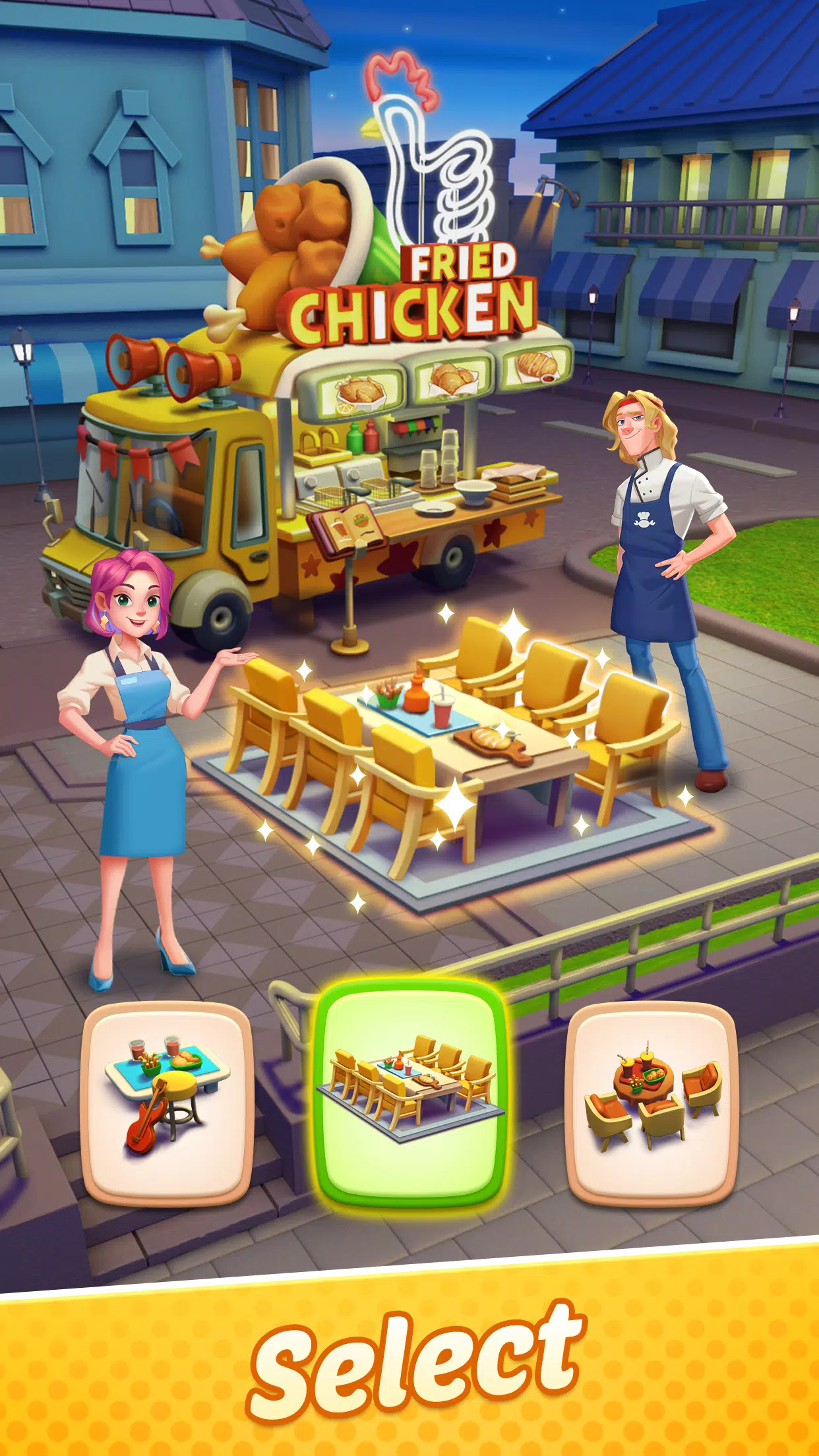Gossip Street: Merge & Story Screenshots
