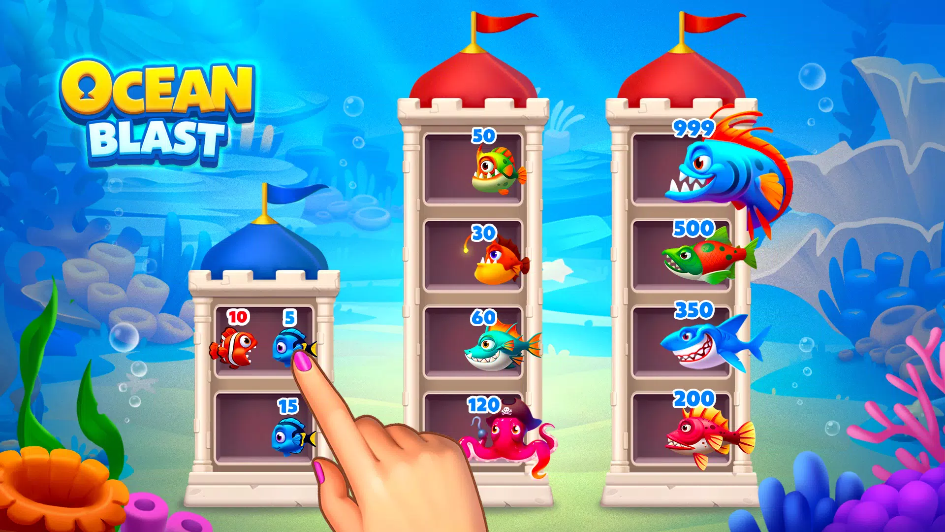 Ocean Blast Screenshots