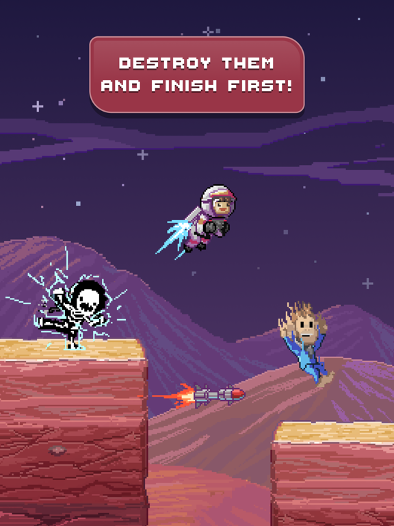Capturas de tela do Mars Dash: Battle Running Game iPad 
