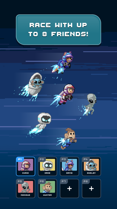 Capturas de tela do Mars Dash: Battle Running Game