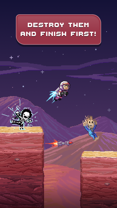 Capturas de tela do Mars Dash: Battle Running Game