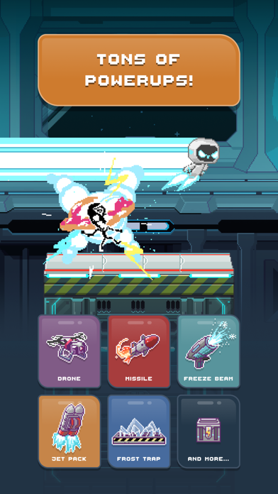 Capturas de tela do Mars Dash: Battle Running Game