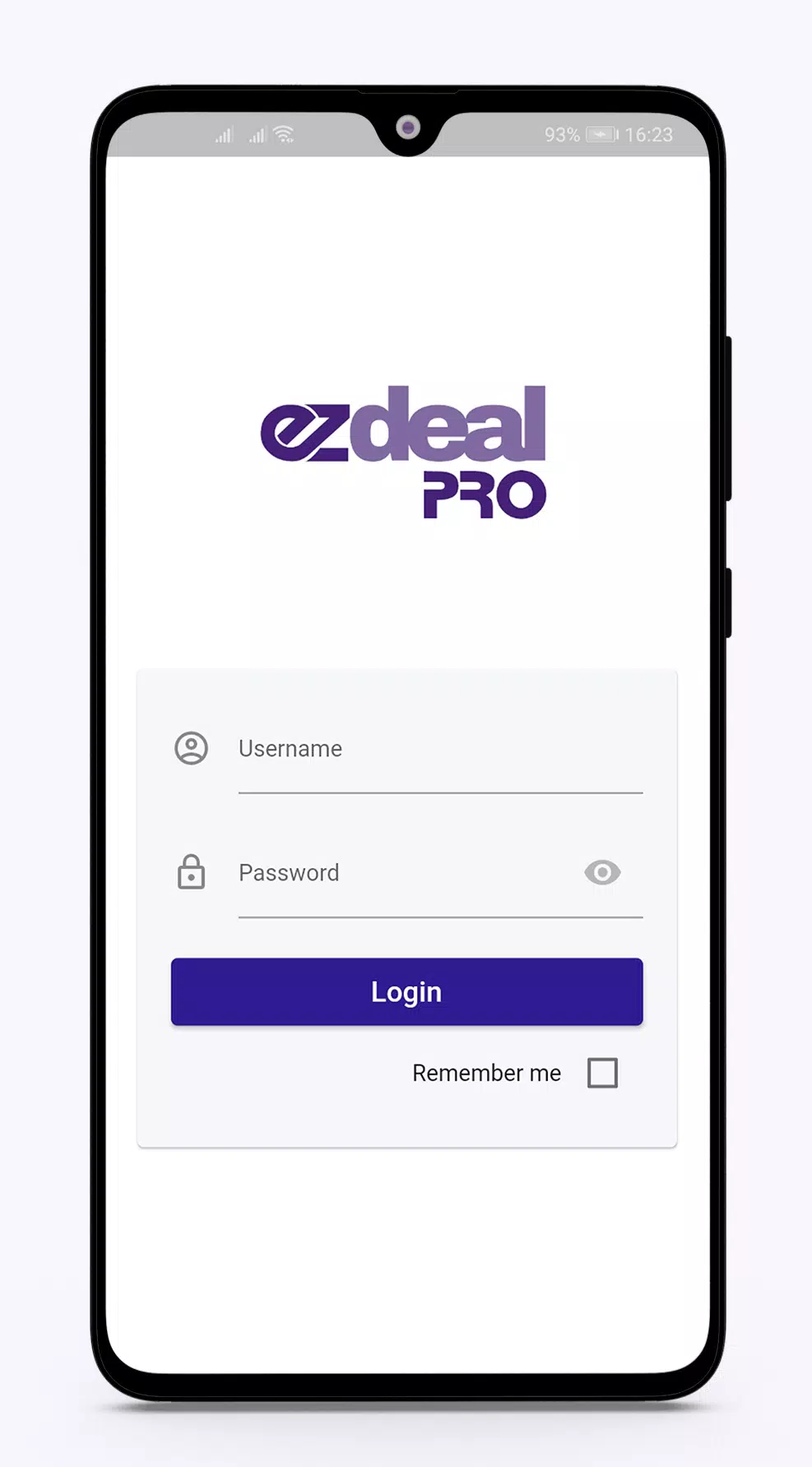Tangkapan layar Ezdeal Pro