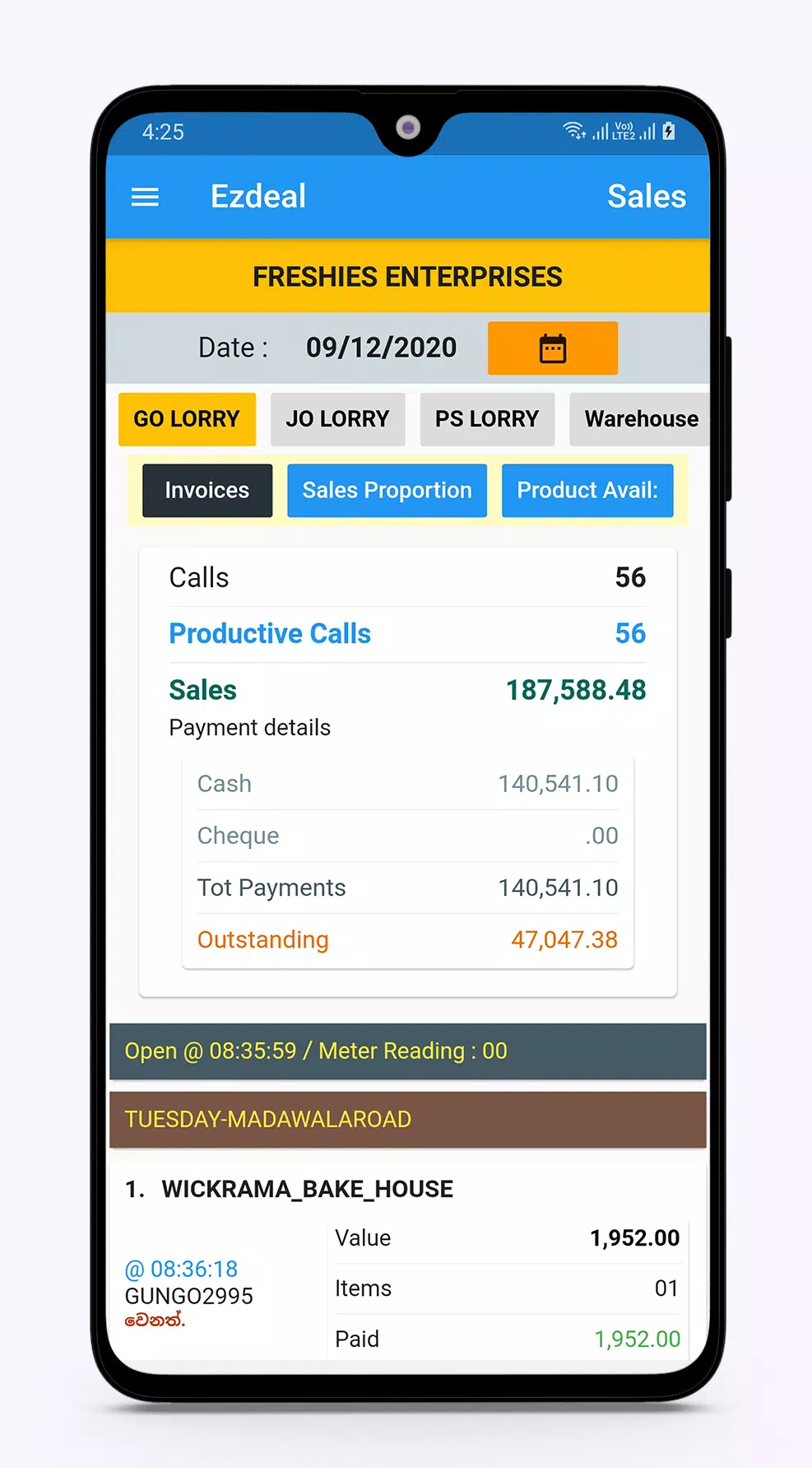 Tangkapan layar Ezdeal Pro