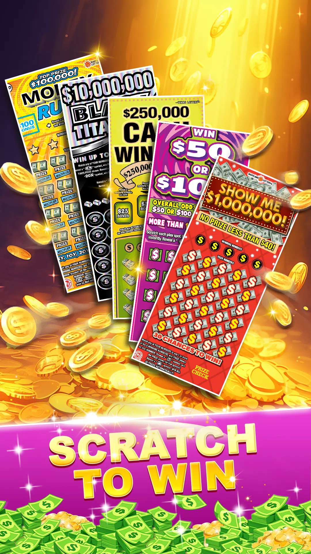 Lottery Scratchers Vegas Screenshots
