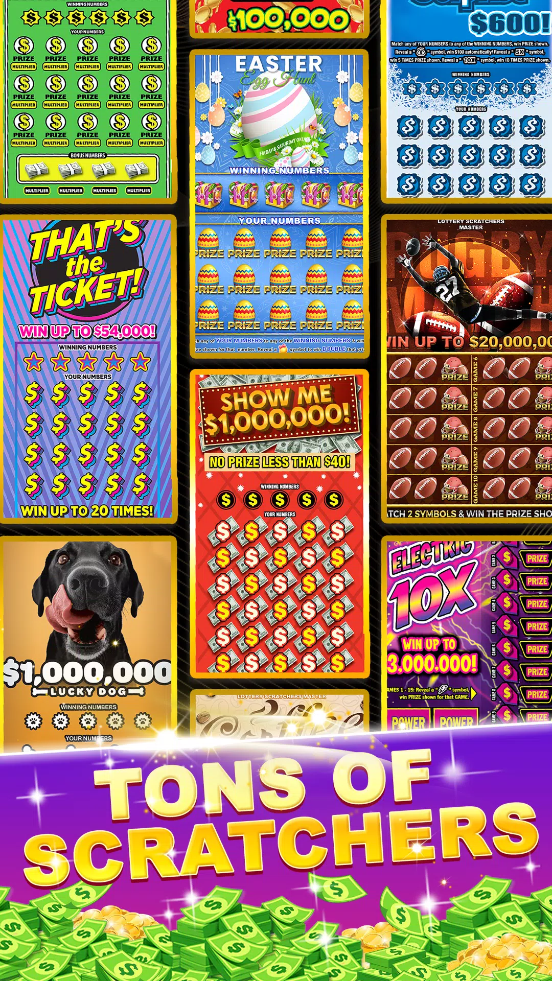 Lottery Scratchers Vegas Screenshots