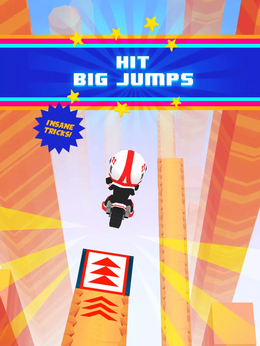 Ảnh chụp màn hình của Rocket Moto - Endless Runner iPad 