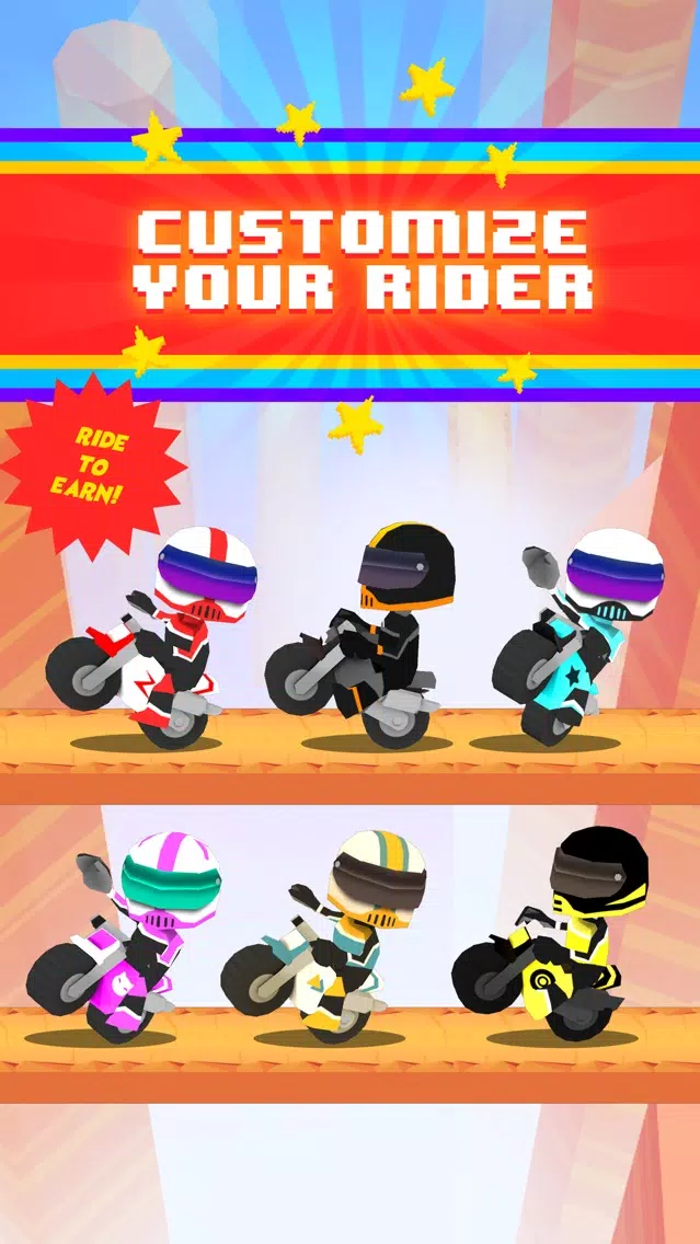Ảnh chụp màn hình của Rocket Moto - Endless Runner