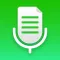 Transcriber - speech to text