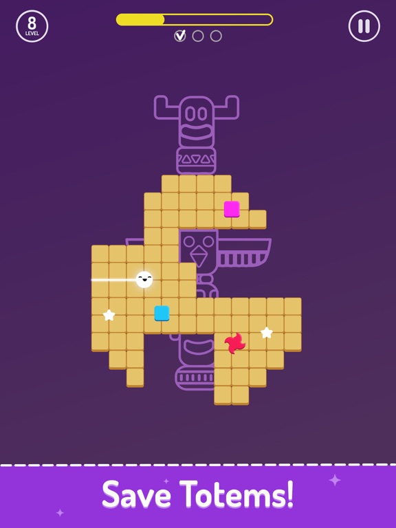 Cut the Blocks! iPad  Screenshots