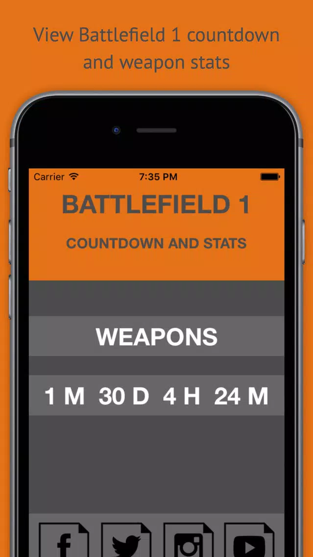Countdown and Stats Battlefield 1 Edition Screenshots