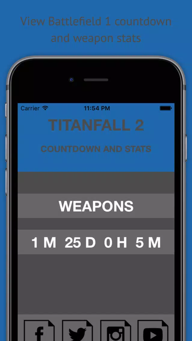 Ảnh chụp màn hình của Countdown and Stats Titanfall 2 Edition